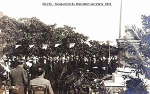 2197- Dellys - Inauguration du Monument aux Morts - 1925